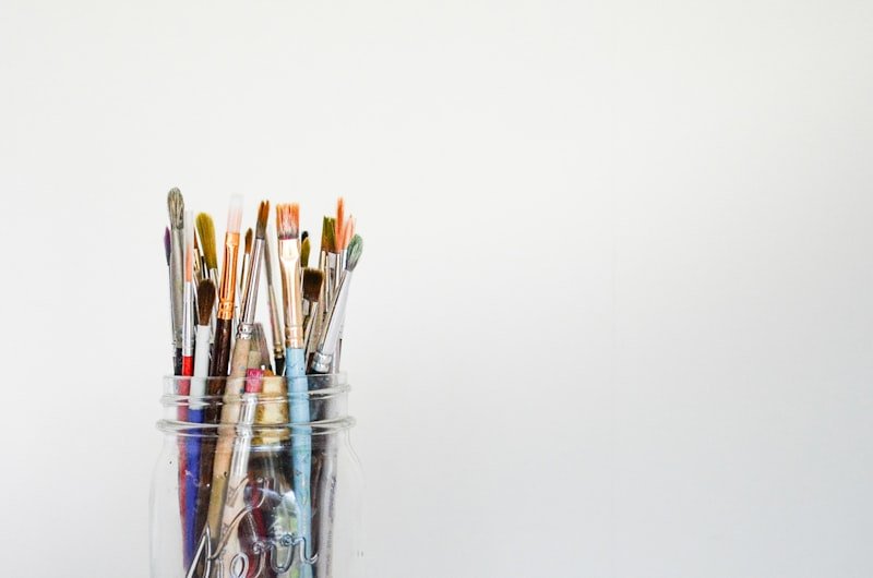 Pincéis profissionais de pintura
