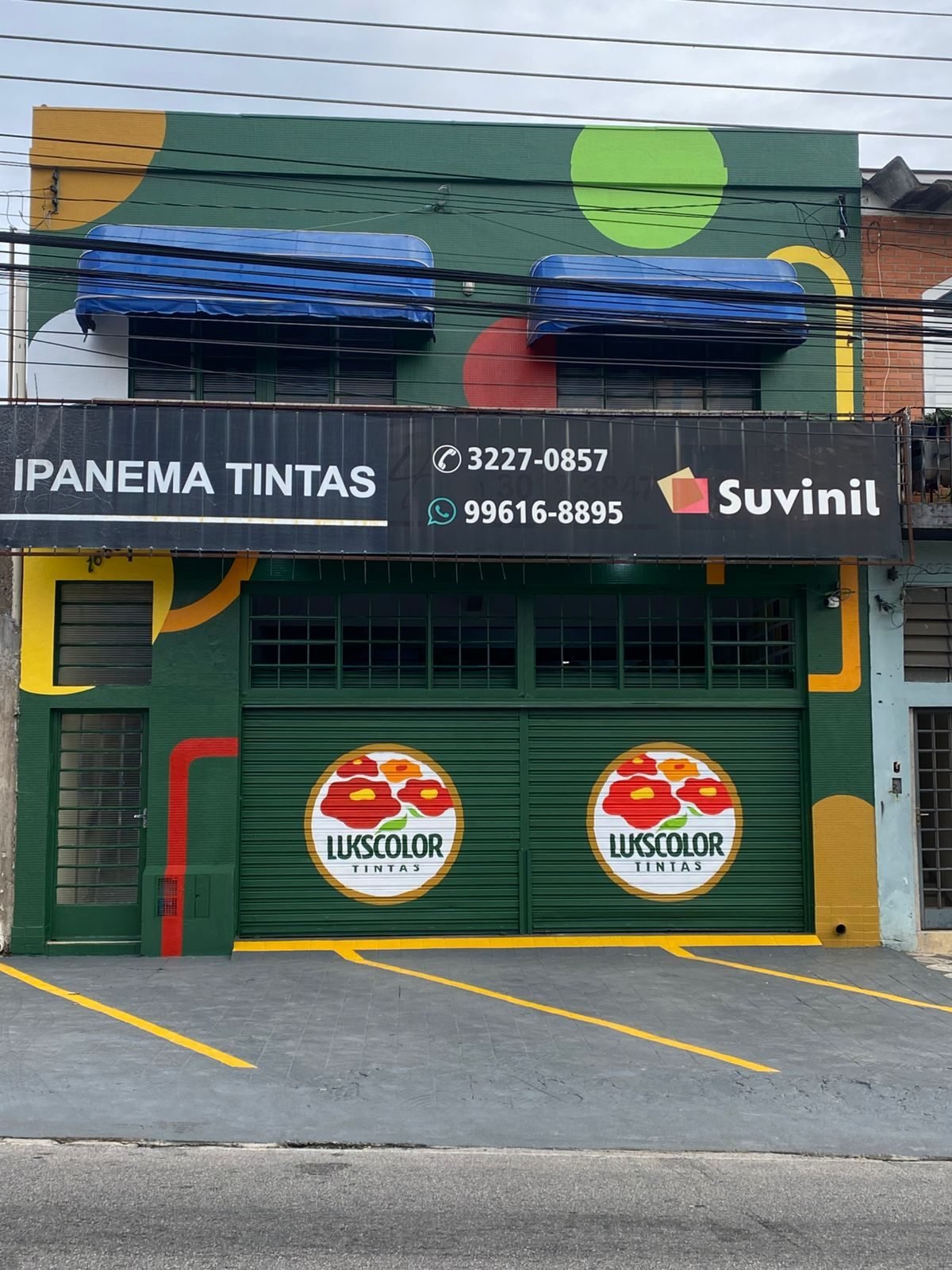 Fachada da loja Ipanema Tintas 03 em Sorocaba